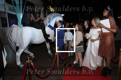 Amsterdam 21 september 2019
Trouwfeest Martijn en Deborah Krabbe bij Akhnaton . Martijn kwam met zijn kinderen Michelle Bickel Achilles en Jasmijn