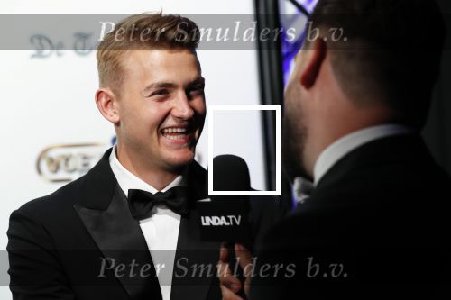 Hilversum 2 september 2019
Voetballer van het jaar verkiezing in studio 21. Matthijs de Ligt