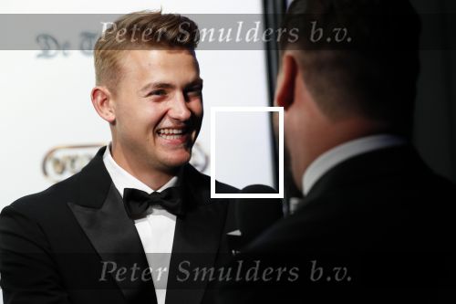Hilversum 2 september 2019
Voetballer van het jaar verkiezing in studio 21. Matthijs de Ligt