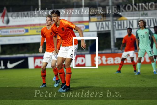 Katwijk 11 september 2019
Maxim Gullit maakt zijn dubuut in nederlands elftal.
Nederland Portugal O19 .