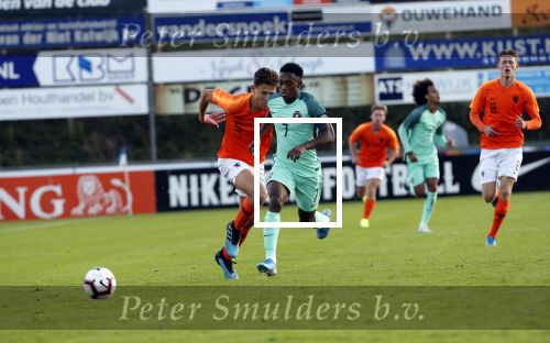 Katwijk 11 september 2019
Maxim Gullit maakt zijn dubuut in nederlands elftal.
Nederland Portugal O19 .