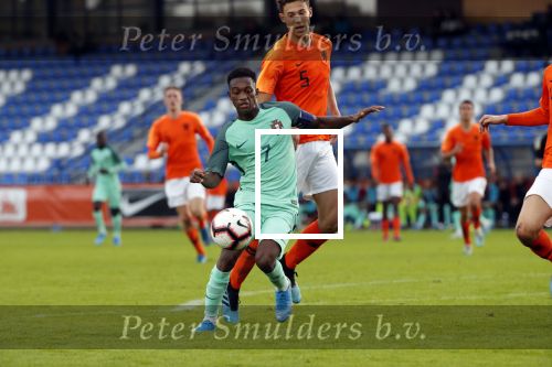 Katwijk 11 september 2019
Maxim Gullit maakt zijn dubuut in nederlands elftal.
Nederland Portugal O19 .