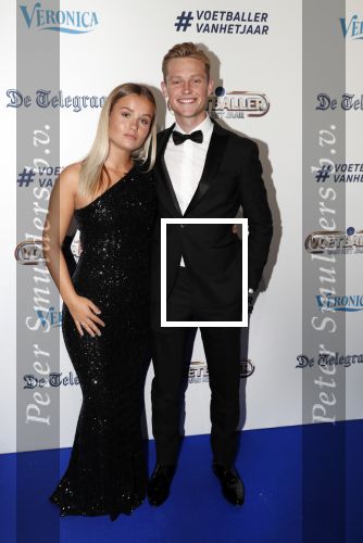 Hilversum 2 september 2019
Voetballer van het jaar verkiezing in studio 21. Mikky Kiemeney kwam met vriend Frenkie de Jong en zijn broer