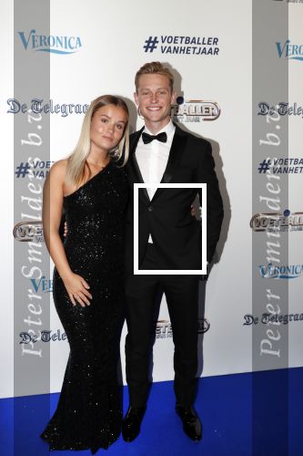 Hilversum 2 september 2019
Voetballer van het jaar verkiezing in studio 21. Mikky Kiemeney kwam met vriend Frenkie de Jong en zijn broer