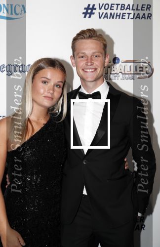 Hilversum 2 september 2019
Voetballer van het jaar verkiezing in studio 21. Mikky Kiemeney kwam met vriend Frenkie de Jong en zijn broer