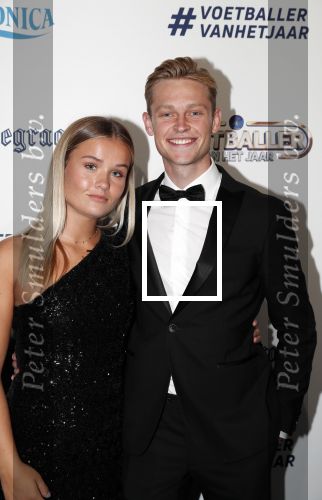 Hilversum 2 september 2019
Voetballer van het jaar verkiezing in studio 21. Mikky Kiemeney kwam met vriend Frenkie de Jong en zijn broer