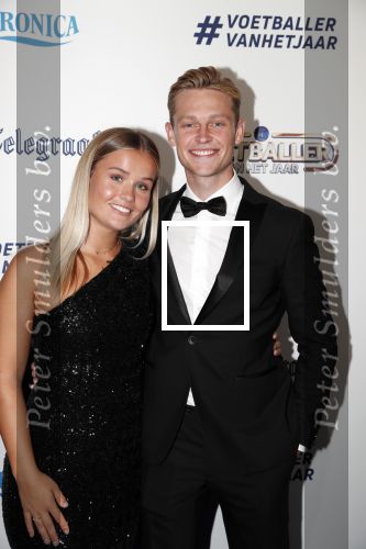 Hilversum 2 september 2019
Voetballer van het jaar verkiezing in studio 21. Mikky Kiemeney kwam met vriend Frenkie de Jong en zijn broer