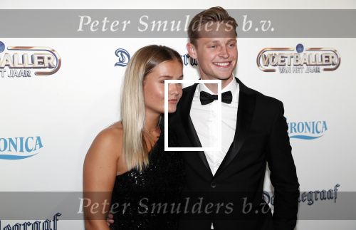 Hilversum 2 september 2019
Voetballer van het jaar verkiezing in studio 21. Mikky Kiemeney kwam met vriend Frenkie de Jong en zijn broer