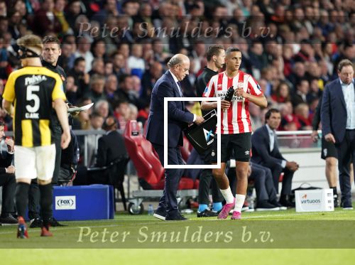 Eindhoven, 14 September 2019 PSV-Vitesse, eindstand 5-0
5 doelpunten Donyell Malen
Mohamed Ihattaren
