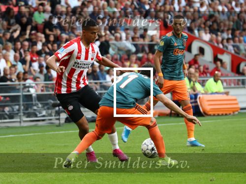 Eindhoven,22 September 2019 Kompetitiewedstrijd PSV-AJAX, eindstand 1-1