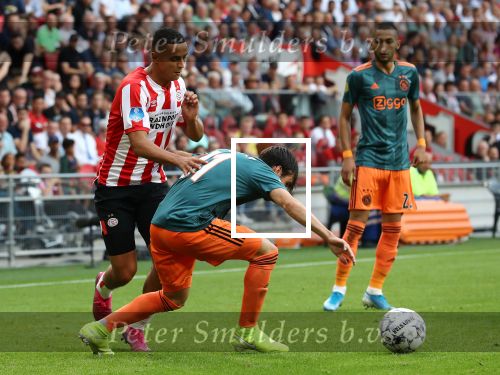 Eindhoven,22 September 2019 Kompetitiewedstrijd PSV-AJAX, eindstand 1-1