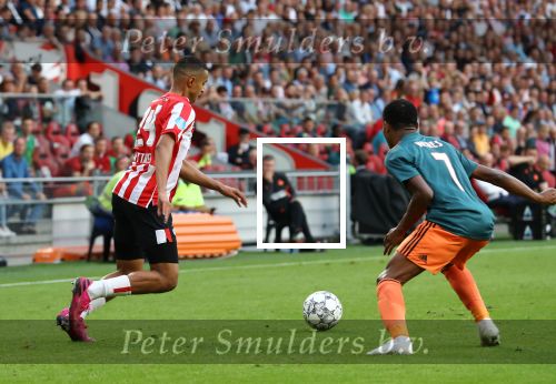 Eindhoven,22 September 2019 Kompetitiewedstrijd PSV-AJAX, eindstand 1-1