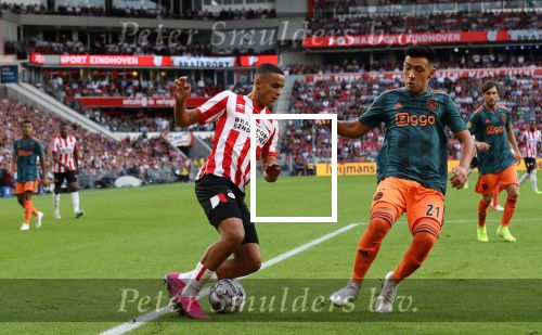 Eindhoven,22 September 2019 Kompetitiewedstrijd PSV-AJAX, eindstand 1-1