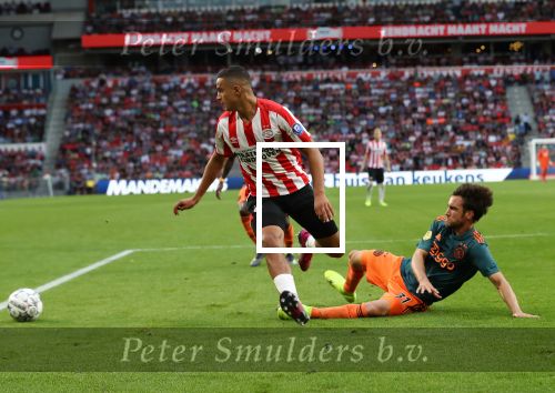 Eindhoven,22 September 2019 Kompetitiewedstrijd PSV-AJAX, eindstand 1-1