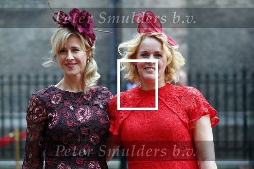Den Haag 17 september 2019
Prinsjesdag 2019 op het binnenhof.
Staatssecretaris van Economische Zaken en Klimaat Mona Keijzer (CDA) en haar zus
