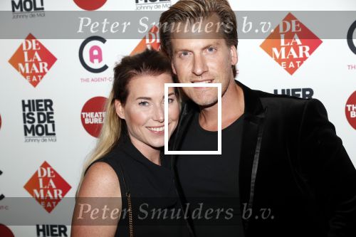 Amsterdam 19 september 2019
Premiere Johnny de Mol in het delamar theater. Nick Nielsen met zijn vrouw