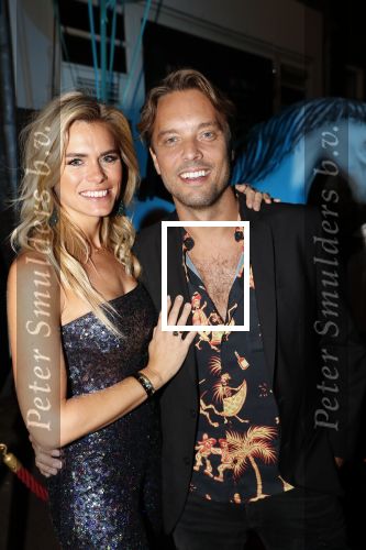 Amsterdam 21 september 2019
Trouwfeest Martijn en Deborah Krabbe bij Akhnaton . Nicolette v Dam met haar man Bas Smit