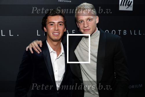 Amsterdam 4 september 2019
LAF Life after football event in het conservatorium hotel. Donny v d Beek en Nino Wilkes