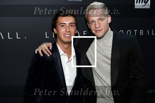 Amsterdam 4 september 2019
LAF Life after football event in het conservatorium hotel. Donny v d Beek en Nino Wilkes