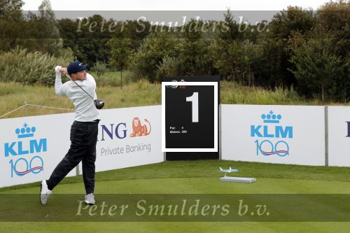 Badhoevedorp 11 september 2019
PRO Am van de KLM open golf met oa Ruud Gullit en Ronald Koeman. Ruud speelt met de PRO Oliver Fisher
