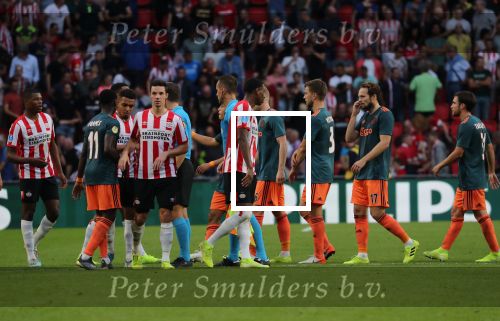 Eindhoven,22 September 2019 Kompetitiewedstrijd PSV-AJAX, eindstand 1-1