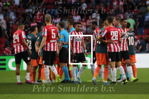 Eindhoven,22 September 2019 Kompetitiewedstrijd PSV-AJAX, eindstand 1-1