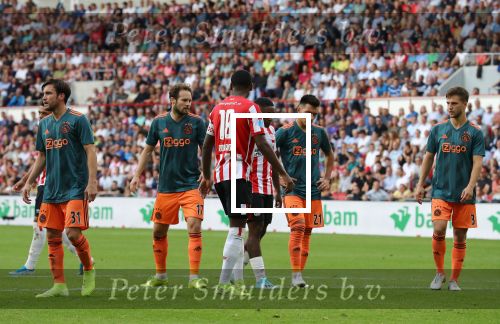 Eindhoven,22 September 2019 Kompetitiewedstrijd PSV-AJAX, eindstand 1-1