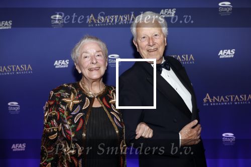 Scheveningen 22 september 2019
Premiere Anastasia in het afas Circustheater. paul v Gorcum met zijn vrouw