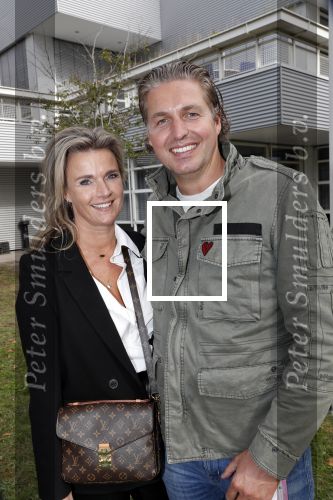 AMSTERDAM 8 september 2019
Amsterdam City Swim voor ALS. Pieter v d Hoogenband kwam mwet zijn vrouw Marie Jose en broer Robert