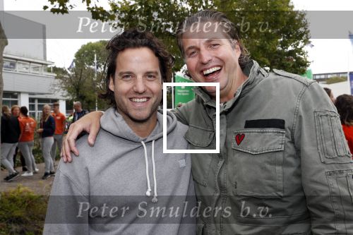 AMSTERDAM 8 september 2019
Amsterdam City Swim voor ALS. Pieter v d Hoogenband kwam mwet zijn vrouw Marie Jose en broer Robert