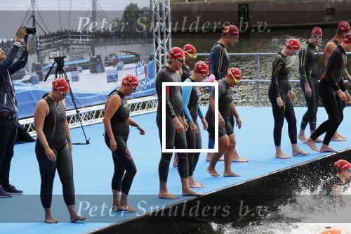 AMSTERDAM 8 september 2019
Amsterdam City Swim voor ALS. Pieter v d Hoogenband kwam mwet zijn vrouw Marie Jose en broer Robert