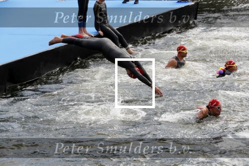 AMSTERDAM 8 september 2019
Amsterdam City Swim voor ALS. Pieter v d Hoogenband kwam mwet zijn vrouw Marie Jose en broer Robert