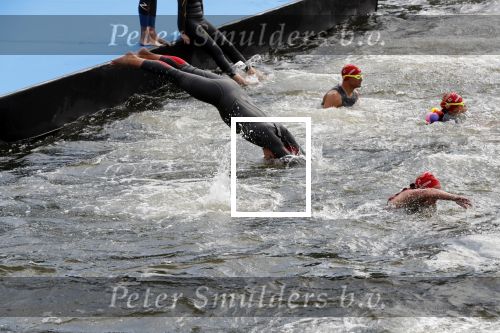 AMSTERDAM 8 september 2019
Amsterdam City Swim voor ALS. Pieter v d Hoogenband kwam mwet zijn vrouw Marie Jose en broer Robert