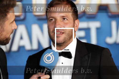 Hilversum 2 september 2019
Voetbalgala bij studio 21 . rafael v d Vaart kwam met zijn vader Ramon en broer