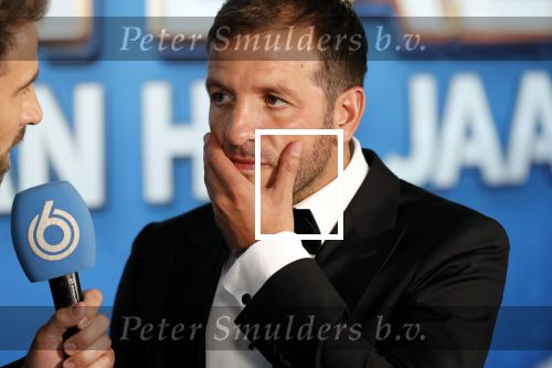 Hilversum 2 september 2019
Voetbalgala bij studio 21 . rafael v d Vaart kwam met zijn vader Ramon en broer