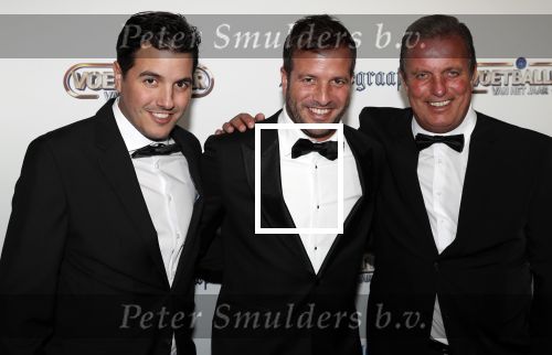 Hilversum 2 september 2019
Voetbalgala bij studio 21 . rafael v d Vaart kwam met zijn vader Ramon en broer