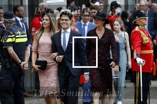 Den Haag 17 september 2019
Prinsjesdag 2019 op het binnenhof.
Rob Jetten van D66 en zijn zus Nicole