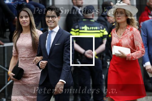 Den Haag 17 september 2019
Prinsjesdag 2019 op het binnenhof.
Rob Jetten van D66 en zijn zus Nicole