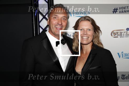 Hilversum 2 september 2019
Voetbalgala bij studio 21 . Robert Maaskant met vrouw