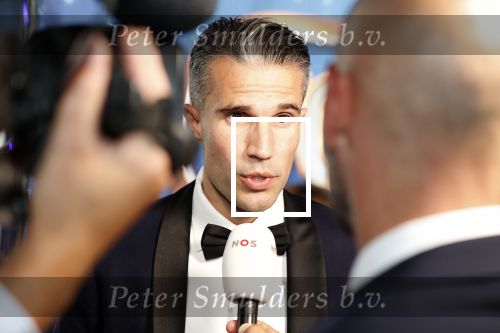 Hilversum 2 september 2019
Voetbalgala bij studio 21 . Robin v Persie kwam met zijn vrouw Bouchra kinderen en zijn manager Kees Vos en zijn vrouw
