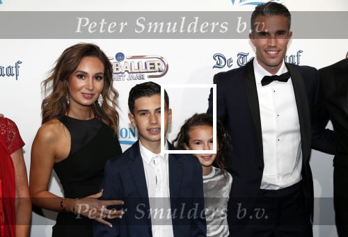 Hilversum 2 september 2019
Voetbalgala bij studio 21 . Robin v Persie kwam met zijn vrouw Bouchra kinderen en zijn manager Kees Vos en zijn vrouw