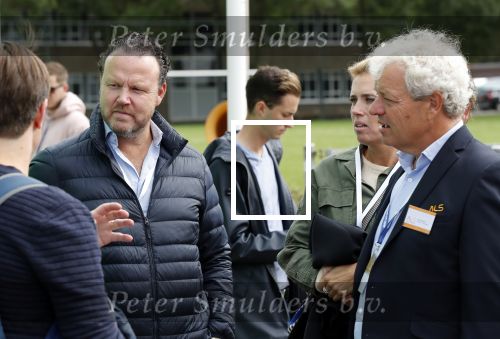 AMSTERDAM 8 september 2019
Amsterdam City Swim voor ALS.  Roderick v d Wijck met zijn vriendin / vrouw. Roderick is ex man van Emily Bremers