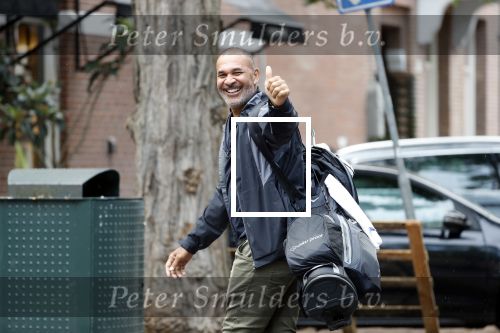 Amsterdam 7 september 2019
Ruud Gullit met zijn golftas op de cornelis schuytstraat