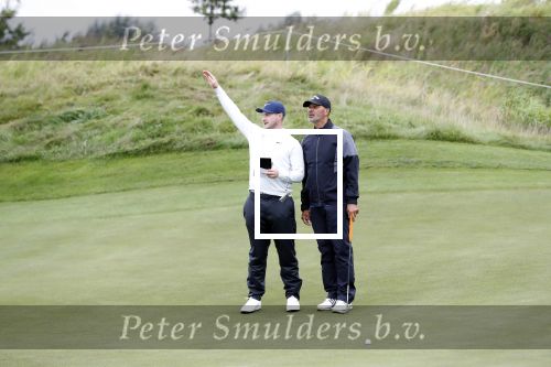 Badhoevedorp 11 september 2019
PRO Am van de KLM open golf met oa Ruud Gullit en Ronald Koeman. Ruud speelt met de PRO Oliver Fisher