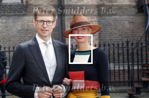 Den Haag 17 september 2019
Prinsjesdag 2019 op het binnenhof.
Minister van Rechtsbescherming Sander Dekker met zijn vrouw