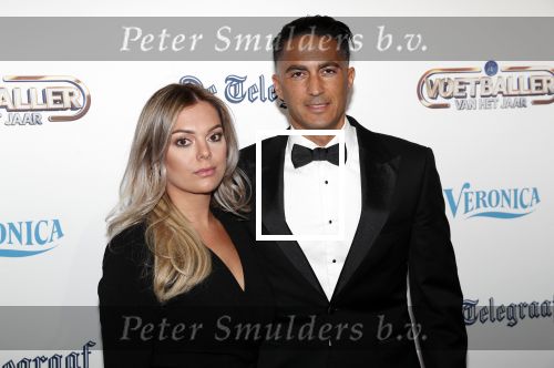 Hilversum 2 september 2019
Voetbalgala bij studio 21 . Serdar Gozubuyuk met vrouw