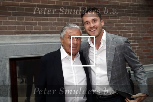 Amsterdam 4 september 2019
LAF Life after football event in het conservatorium hotel. Sjaak swart met zijn kleinzoon Justin Swart