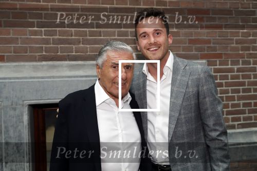 Amsterdam 4 september 2019
LAF Life after football event in het conservatorium hotel. Sjaak swart met zijn kleinzoon Justin Swart