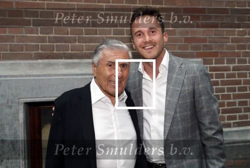 Amsterdam 4 september 2019
LAF Life after football event in het conservatorium hotel. Sjaak swart met zijn kleinzoon Justin Swart