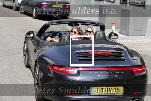 Amsterdam 26 augustus 2019
Sonja Bakker en haar vriend Barry v Suijdam in een porsche 911 cabrio in Amsterdam zuid